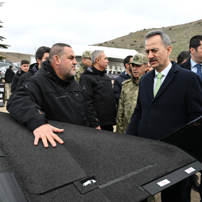 SAVUNMA SANAYİİ BAŞKANI PROF. DR. HALUK GÖRGÜN, SKY DAGGER GÖSTERİM FAALİYETİNİ YERİNDE İNCELEDİ