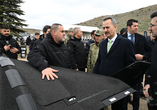 SAVUNMA SANAYİİ BAŞKANI PROF. DR. HALUK GÖRGÜN, SKY DAGGER GÖSTERİM FAALİYETİNİ YERİNDE İNCELEDİ